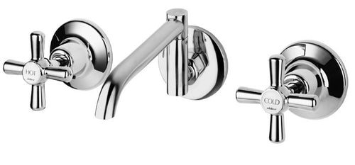 Alder Como Laundry Set Swivel 180mm Chrome 29791