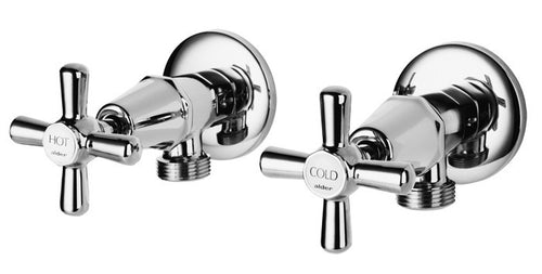 Alder Como Washing Machine Set Chrome 29390